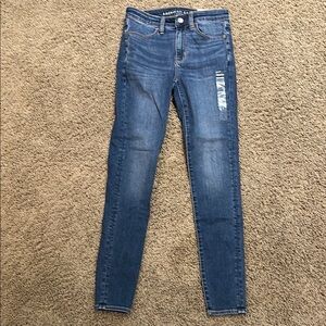 American Eagle Women's hi-rise jegging Jeans sz 6 long NWT